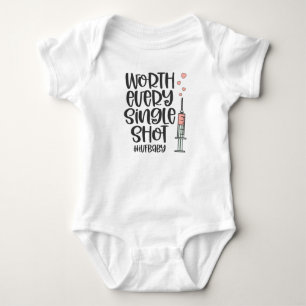 Worth Every Single Shot IVF Baby Bodysuit