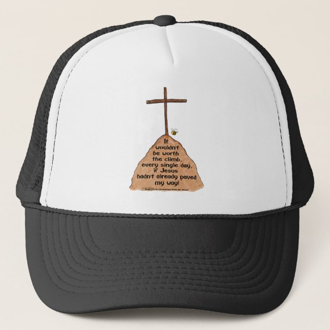 Worth the Climb Trucker Hat (Front)