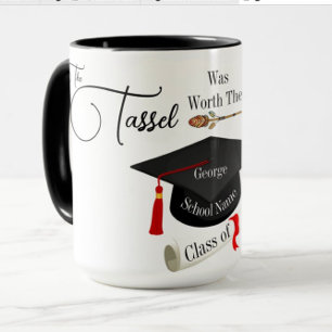 Worth the Hassle Graduation Mug