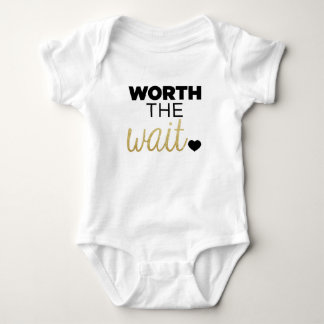 Worth The Wait. Baby Bodysuit