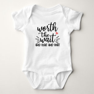Worth The Wait IVF Baby Bodysuit