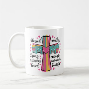 Worthy Loved Mom Mug Faith Mother’s Day Gift