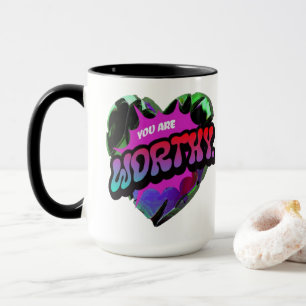 Worthy Mug – Motivational Self-Affirmation Coffee 