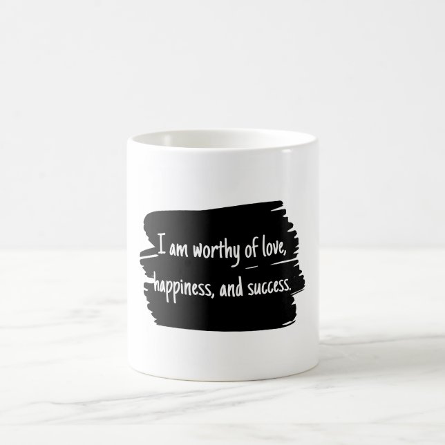Worthy of Love Mug Classic Mug, 325 ml (Center)