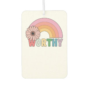 Worthy Rainbow Bloom Car Air Freshener