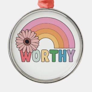 Worthy Rainbow Bloom Metal Tree Decoration