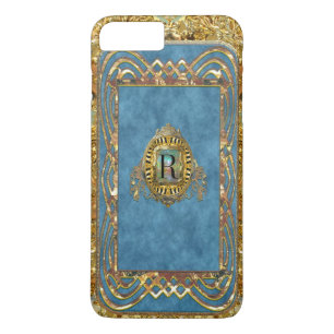 Woshamp Blew Monogram iPhone 8 Plus/7 Plus Case