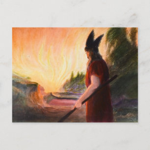 Wotan's Farewell Postcard