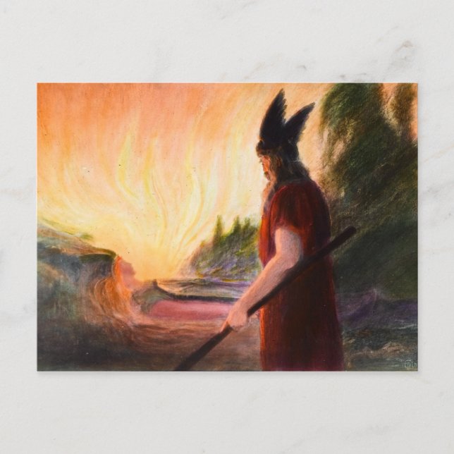 Wotan's Farewell Postcard (Front)
