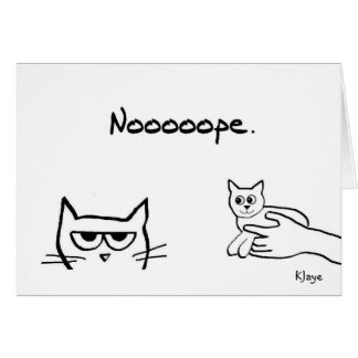 Would the Cat like a new kitten? - Funny Cat Card