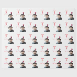 Would You Be My Valentine? Wrapping Paper