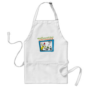 Would You Eat Them With A Mouse? Standard Apron