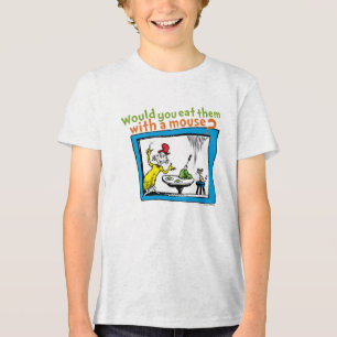 Would You Eat Them With A Mouse? Tri-Blend Shirt