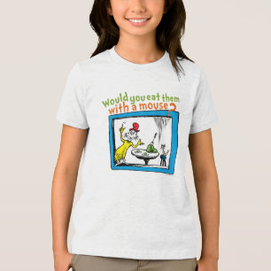 Would You Eat Them With A Mouse? Tri-Blend Shirt