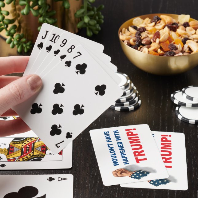 Wouldn't Have Happened With Trump! Playing Cards (In Situ)