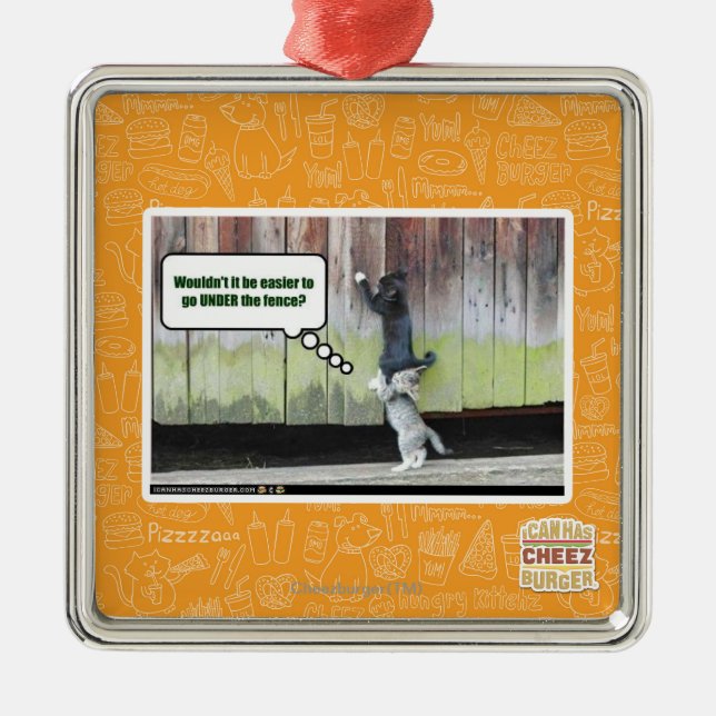 Wouldn't it be easier metal tree decoration (Front)