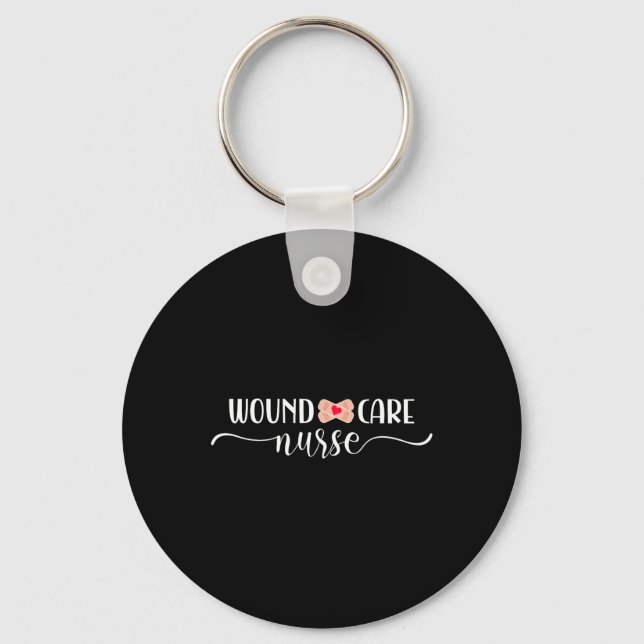 Wound Care Nurse  Key Ring (Front)