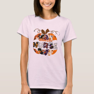 WOUND CARE NURSE PUMPKIN GIFT FOR HALLOWEEN T-Shirt