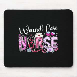 Wound Care Nurse Valentine's Day Funny Nursing Ste Mouse Mat