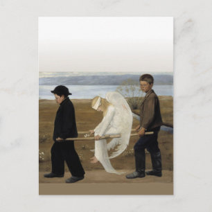Wounded Angel Postcard