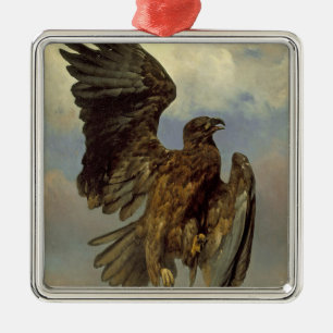 Wounded Eagle (by Rosa Bonheur) Metal Tree Decoration