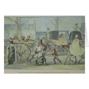 Wounded French Soldiers Entering Paris