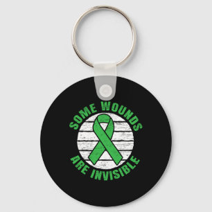 Wounds Are Invisible Mental Health Awareness Suppo Key Ring