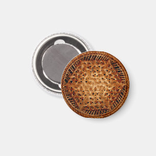 Woven Basket Detail Magnet