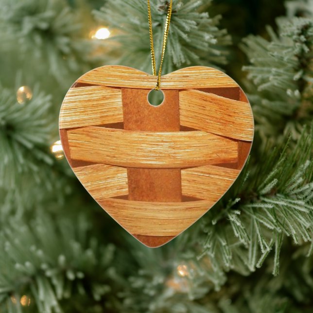 Woven Baskets Ceramic Tree Decoration (Tree)
