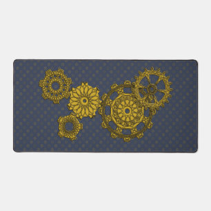 Woven Clockwork Desk Mat