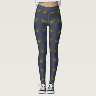 Woven Clockwork Leggings