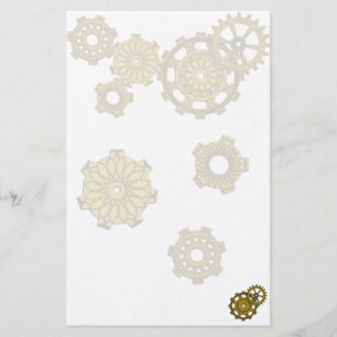 Woven Clockwork Stationery