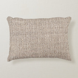 Woven Fabric Rustic Pattern Decorative Cushion