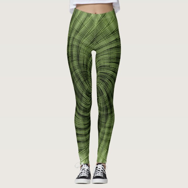 Woven grass... leggings (Front)