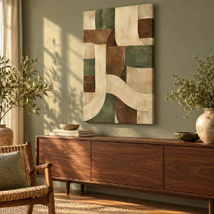Woven Horizon Canvas Print