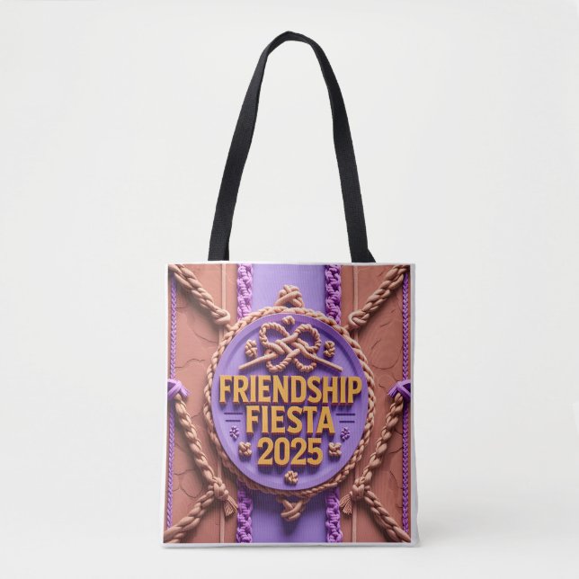 Woven Joy Tote Bag (Front)