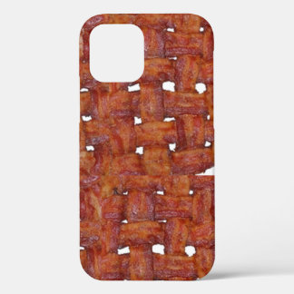 Woven Mat of Bacon iPhone 12 Case