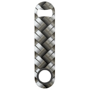 Woven metal pattern