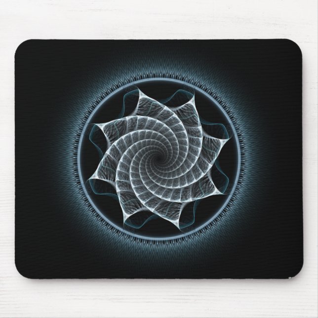 Woven Nautilus Mouse Mat (Front)