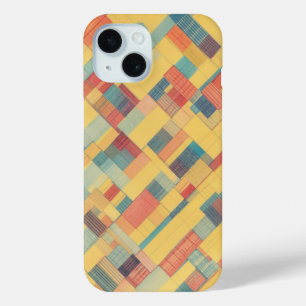 Woven Pattern Colorful Geometric Phone Case
