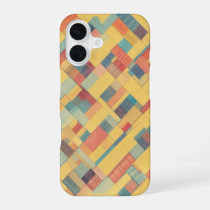 Woven Pattern Colorful Geometric Phone Case