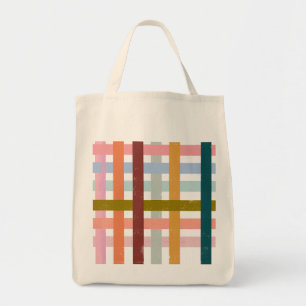 Woven Roller Stripes Tote Bag