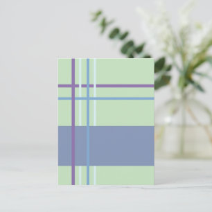 Woven Stripes Postcard