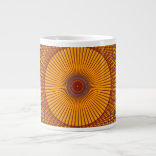Woven Sunburst Large Coffee Mug