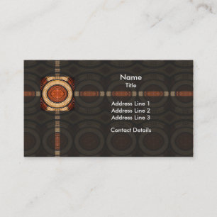 Woven Trivet Pattern Business Card