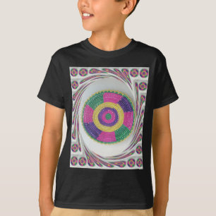 Woven Whirl Art Print T-Shirt