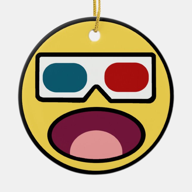 Wow! 3D Ceramic Tree Decoration (Front)