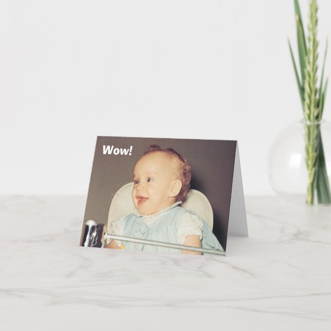 Wow another birthday card (Front)