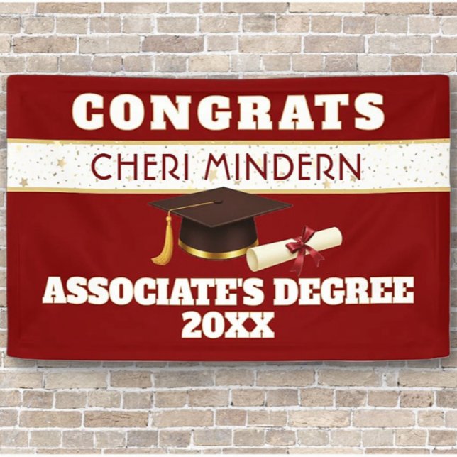 Wow! Associate's degree Graduation  Banner (Creator Uploaded)