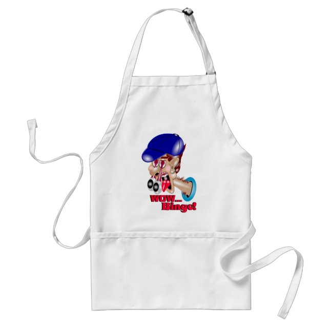 Wow... Bingo! Standard Apron (Front)
